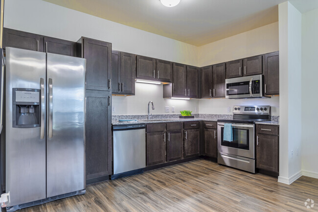 1BR,1BA - 699SF A1 - Kitchen - Springwood at Allen