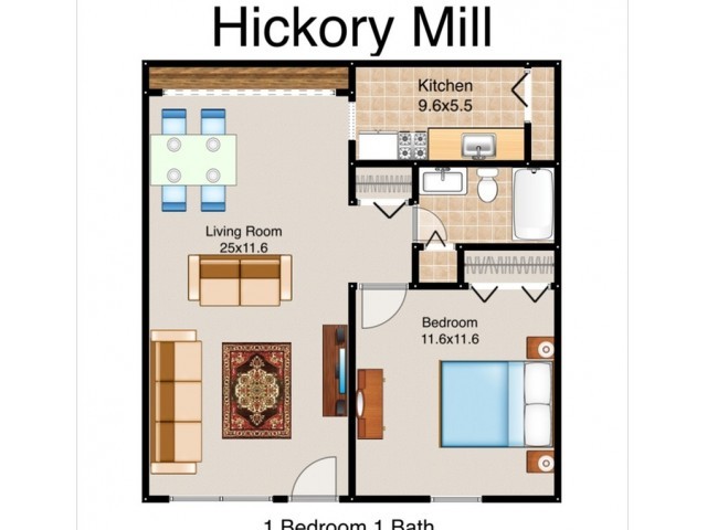 The Maple - Hickory Mill Apartments