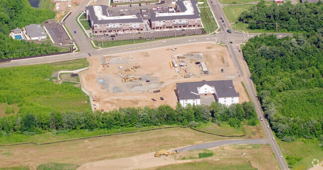 Aerial Photo - The Lofts at Monroe Parke