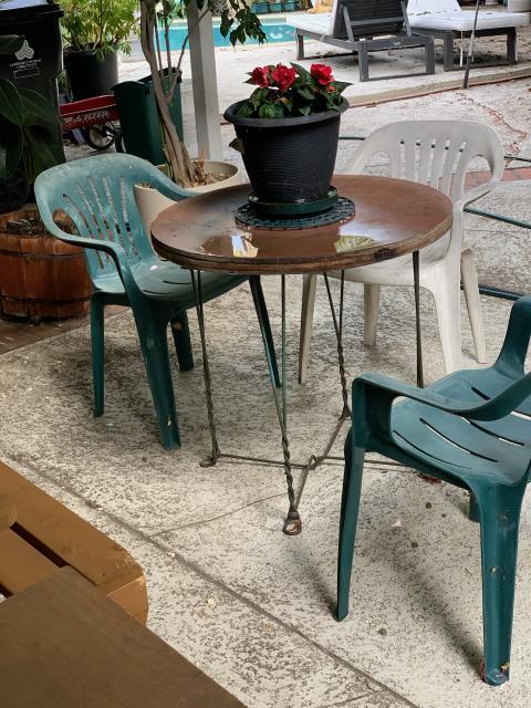 Outside Patio - 8481 Allenwood Rd