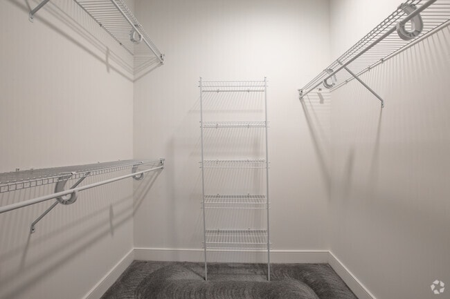 2BR, 1BA - 1185SF- Primary Bedroom Closet - Westbrook Village at Great River