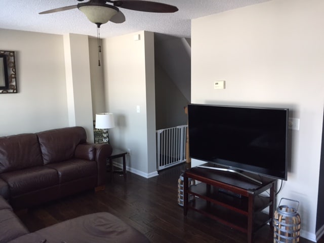 Living room, great lighting, 60" TV - 5178 Briercliff Dr