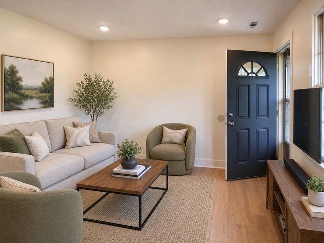 Virtually staged Living Room - 4362 Cato Rd