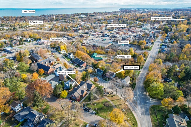 Located in the Heart of Grimsby - 119 Main St W