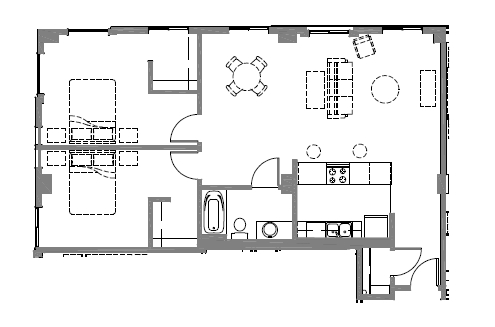 2BR/1BA - Lincoln Terrace Apartments