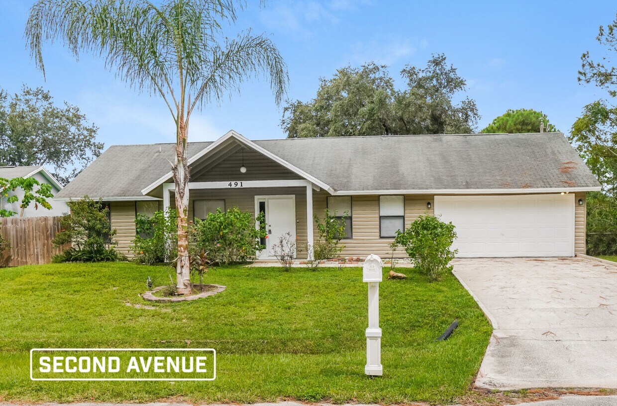 491 San Servando Ave SW, Palm Bay, FL 32908 House Rental in Palm Bay