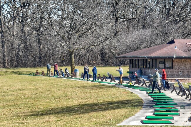 Get out and practice golf at George W. Dunne National Driving Range.