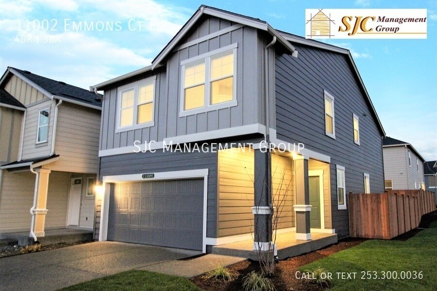 New four bedroom home for rent in South Hill House Rental in Puyallup