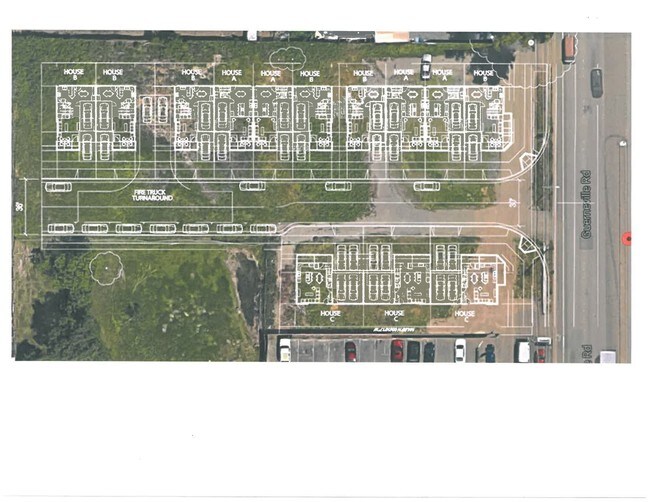Site Plan with overlay - 2009-2046 Ravello Way