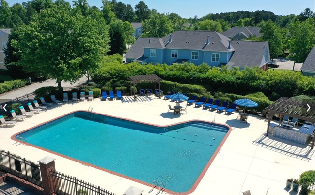 Cool off this summer at the Haven at Research Triangle Park's Sparkling Swimming Pool - Haven at Research Triangle Park