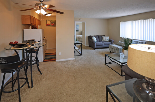 Model Living Area - Edgewater Landing