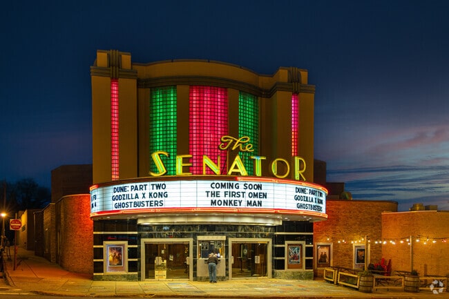 The Senator Theatre is a historic Art Deco movie theatre on York Road in Baltimore, Maryland.