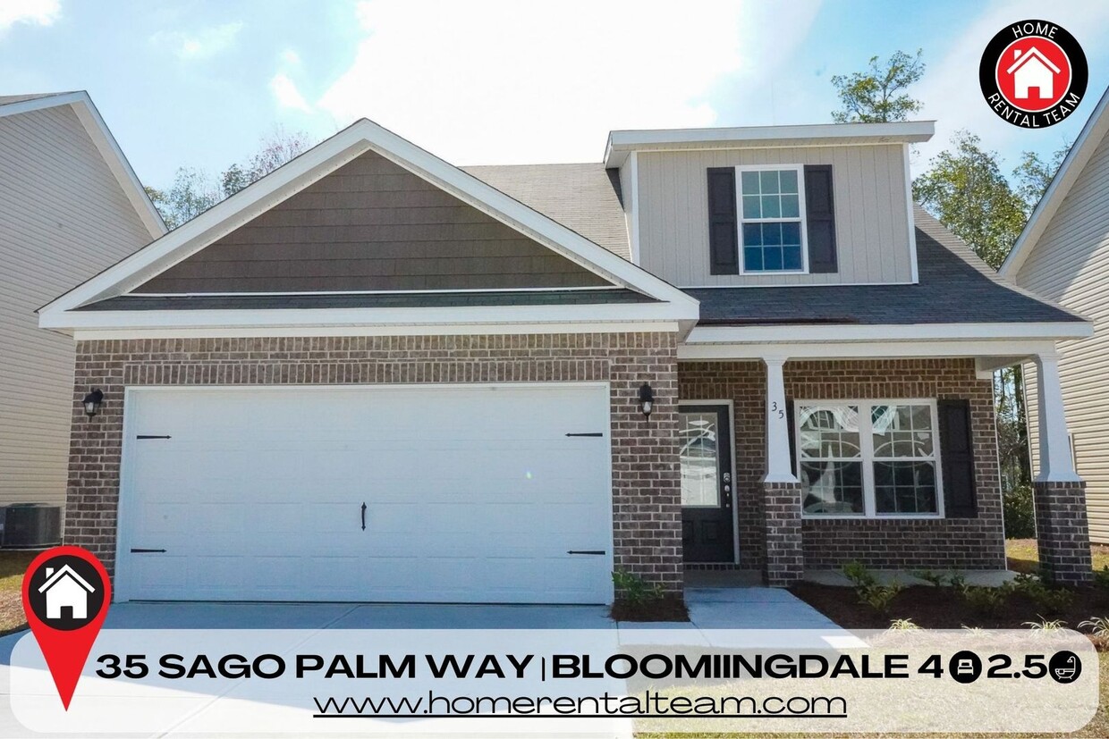 35 Sago Palm Wy, Bloomingdale, GA 31302 House Rental in Bloomingdale