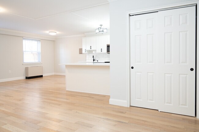 1 Bedroom Model 1E Hallway Closet - The Regency on Elm