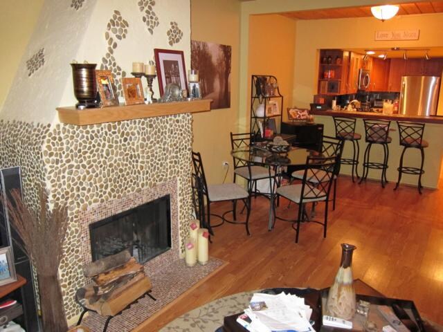 Fireplace in living room - 870 N 28th St