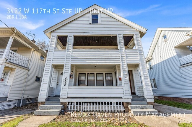 Foto del edificio - 3422 W 117th St UP, Cleveland - Spacious 2...