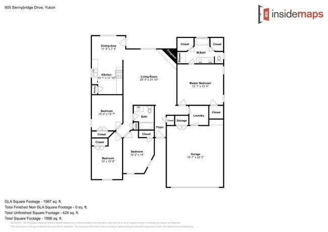 Building Photo - Nice 4 Bedroom 2 Bath Home in Mustang Schools
