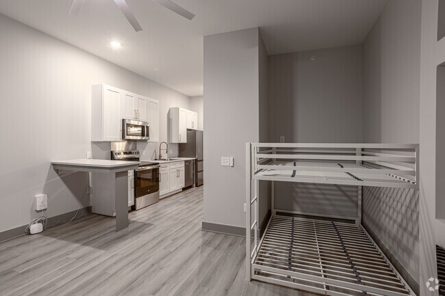 Estudio - 500 pies cuadrados - Sala de estar - Apartments on Main