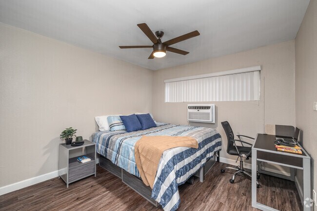 2 habitaciones, 2 baños - 800 pies cuadrados - Dormitorio - USC Student Housing - The Hive On Ellendale