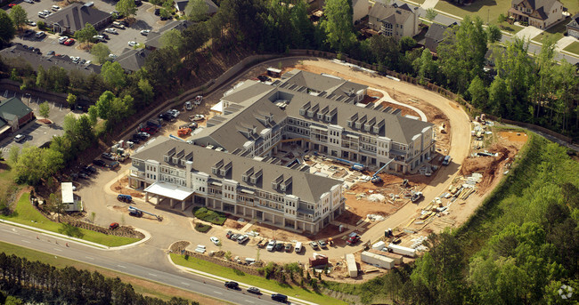 Aerial Photo - Merrill Gardens at Woodstock