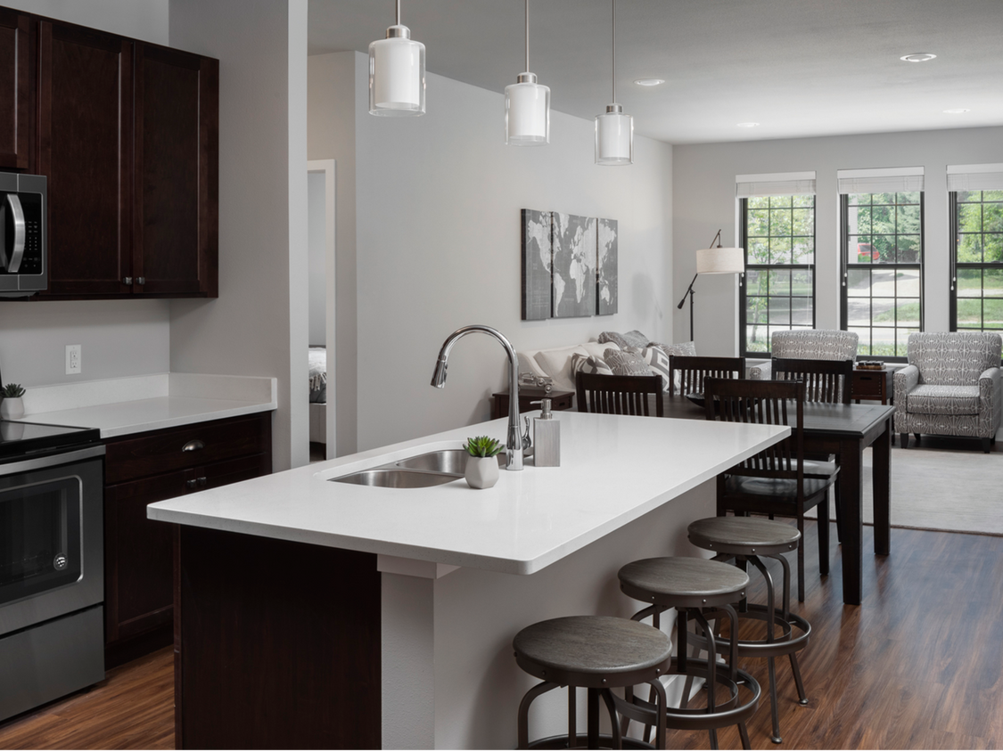 Arabelle Apartments Modern Kitchen - Arrabelle Apartments