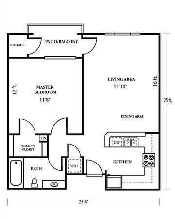 Floor Plan of condo - 8889 Caminito Plaza Centro