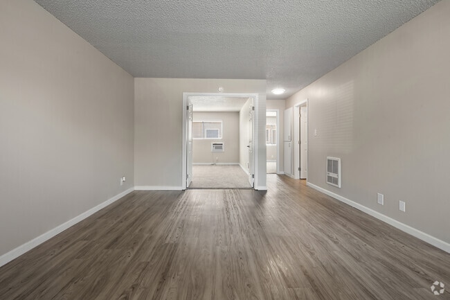 2BD, - 1BA - 623SF Living Room - Northview Apartments