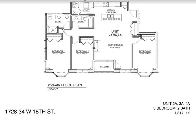 Foto del edificio - 1730 W 18th St