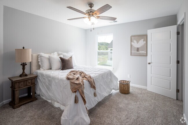 2BR, 2,5BA - Casas unifamiliares - 1.200SF - Dormitorio - Stanley Village Townhomes