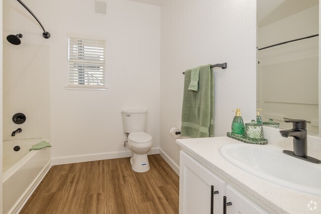 1BR, 1BA - 761SF - Bathroom - GRANITE CREEK