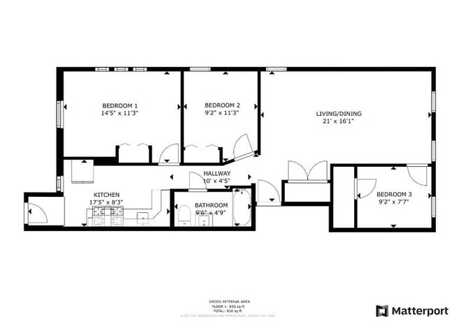 Photo - 3 BRs on 2nd floor in Private home with Balcony. AVAILABLE December 2025