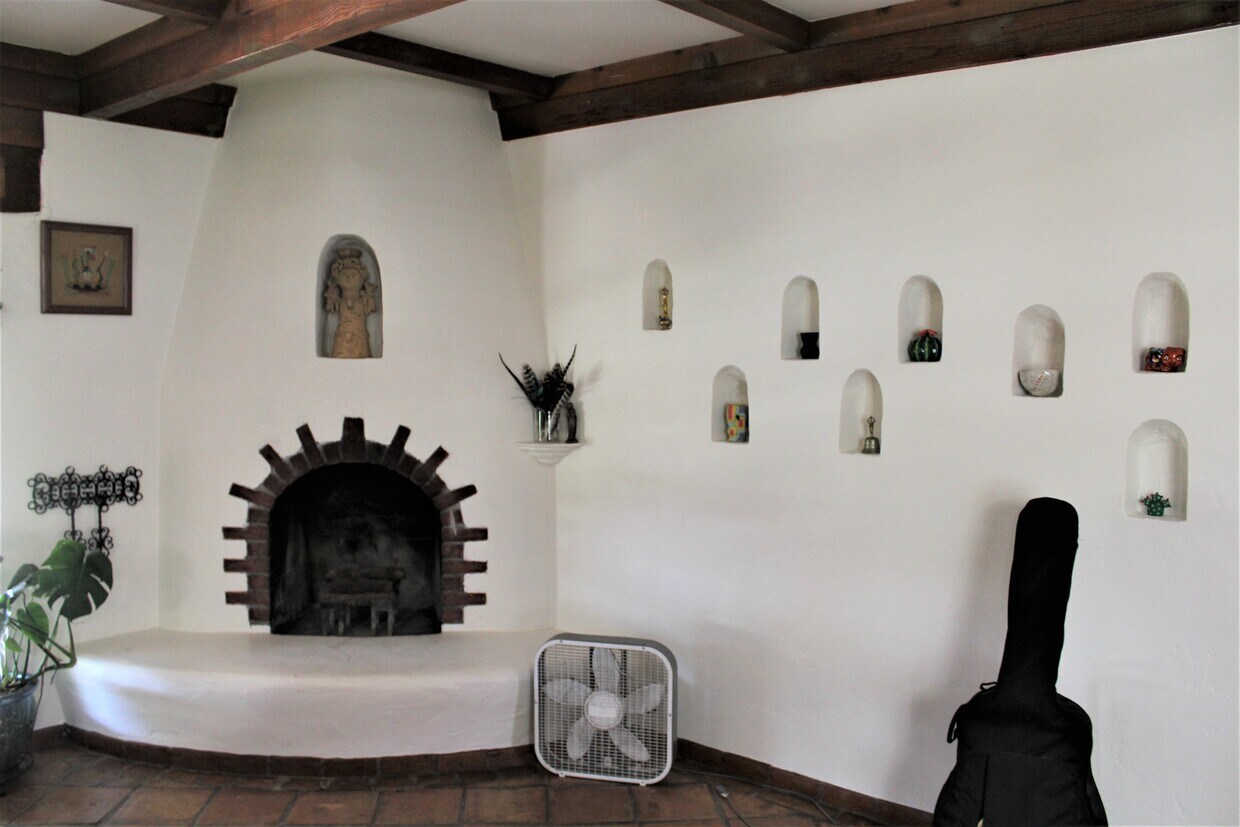 Living Room Fireplace - 127 W Highland Ave