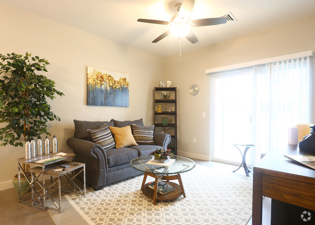 spacious living room - NorthPark Apartments