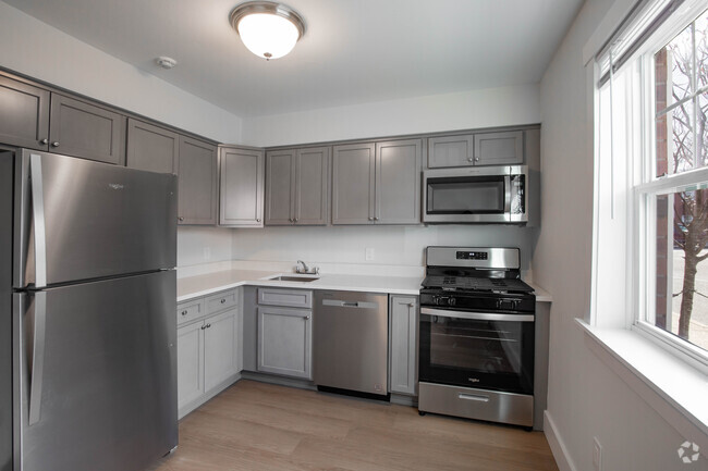 Renovated One Bedroom Kitchen - Woodhull Gardens