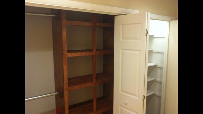 Custom closet in bathroom - 1100 Skyland Dr Unit K-6