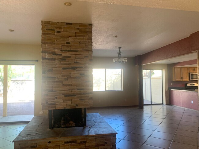 gas fireplace - 1737 N Wrightstown Pl