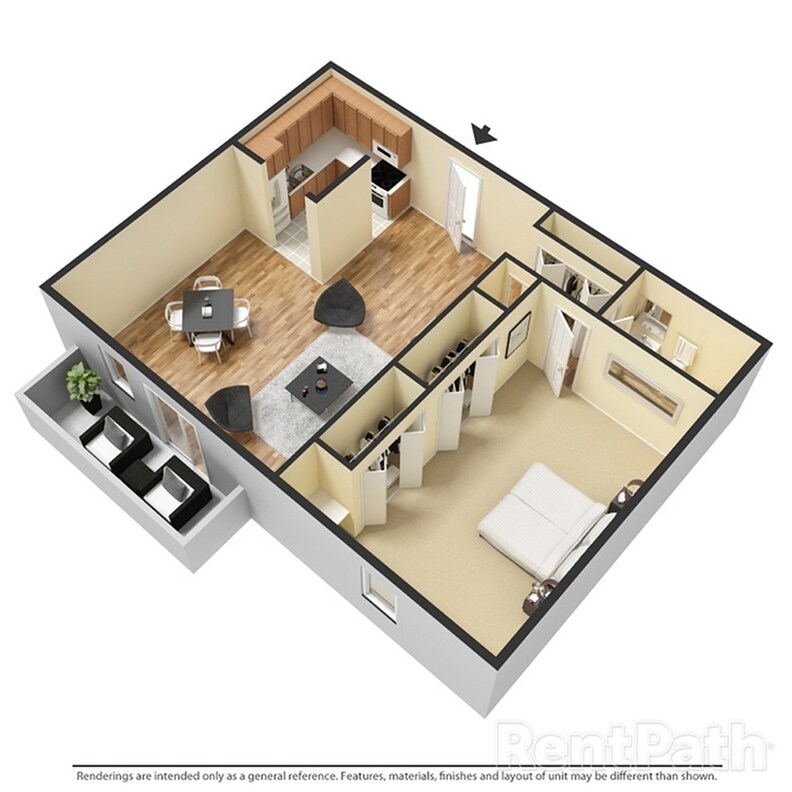 Parkside Towers – 101 - 1 Bdrm, 1 Bath