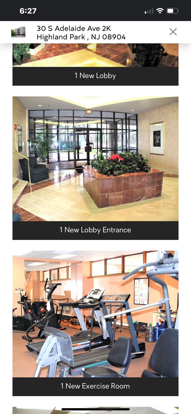 Exercise room - 30 S Adelaide Ave