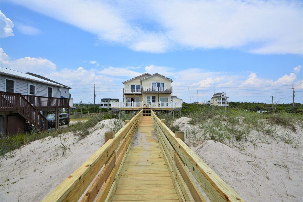 Primary Photo - *Pet Friendly* 4 Bedroom Ocean Front Duplex Available January 1st through March 31st 2026- Off Se...
