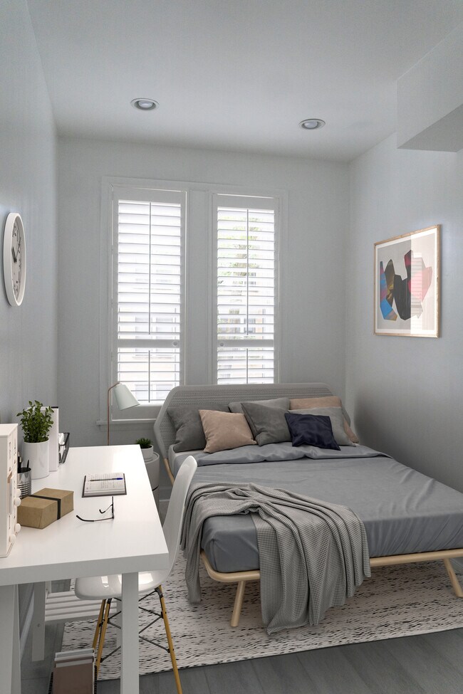First bedroom - 1457 W Lexington St