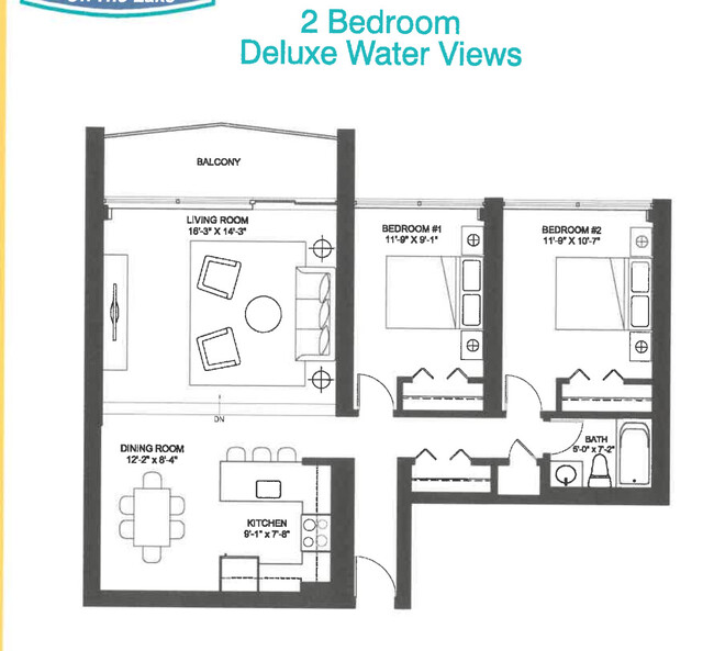 Floorplan - Lakeshore Towers