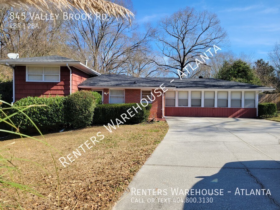 845 Valley Brook Rd, Decatur, GA 30033 House Rental in Decatur, GA