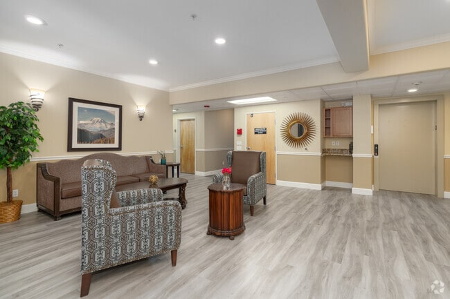Elevator Lobby - Aventine at Vancouver - 55+ Active Adult L...