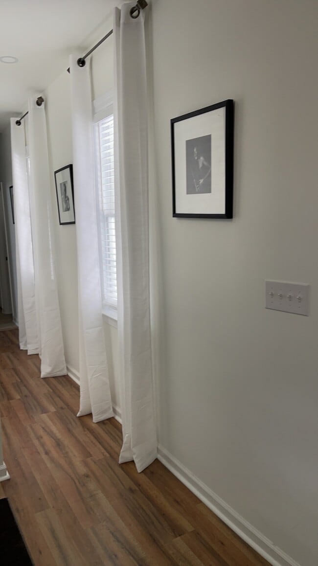 Hallway leading to the two full baths - 54 America St