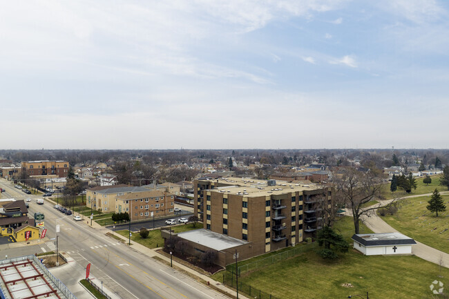 Aerial Photo - Irving Park Terrace Condominiums