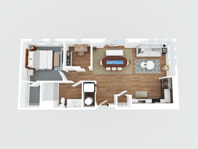 Foto del edificio - 1 Bed/ 1 Ba + Den + Top Floor Corner
