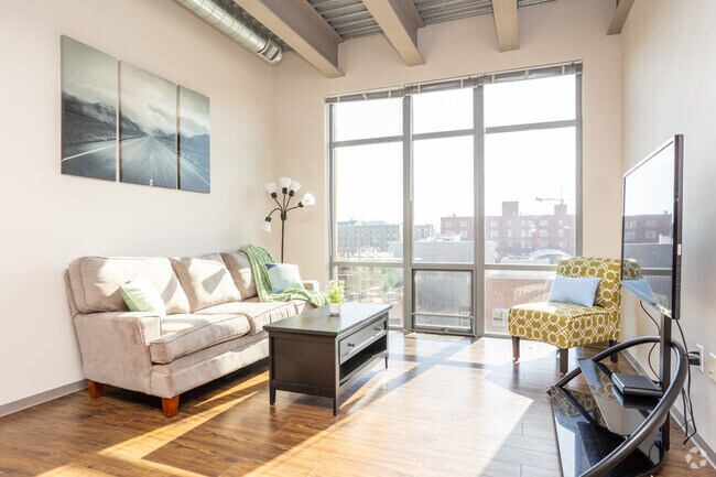 El Ingeniero - Sala de estar - Canopy Lofts