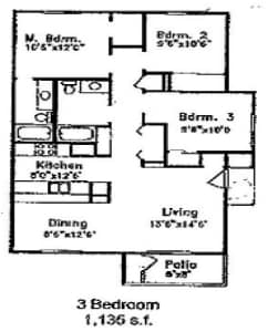 3BR/2BA - Placer Village Apartments
