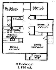 3HAB/2BA - Placer Village Apartments
