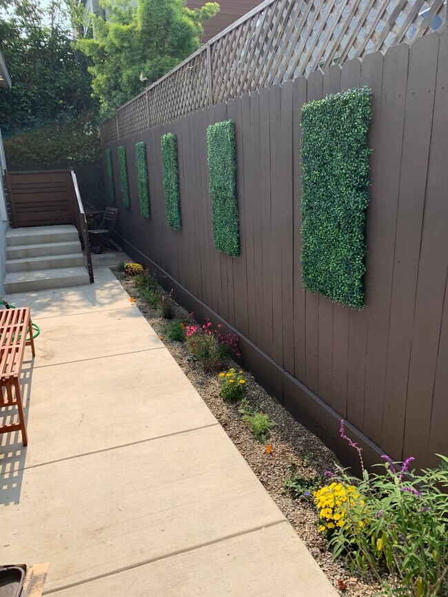 Patio/Jardín delantero - 526 Brooks Ave